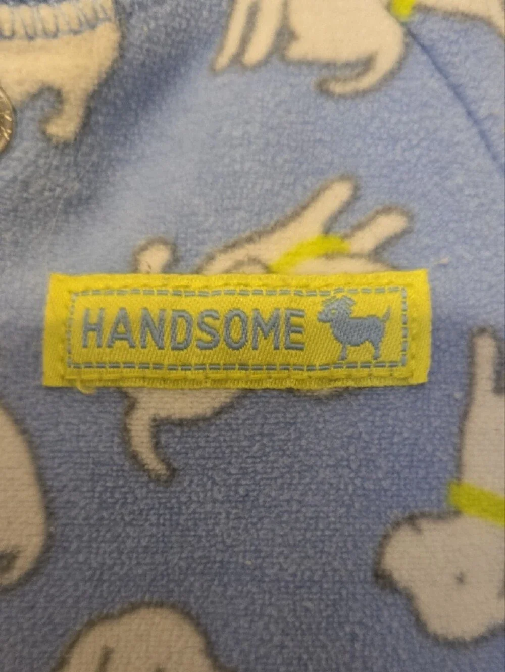 Blue Baby Puppy Print Sleep Gown - Unbranded